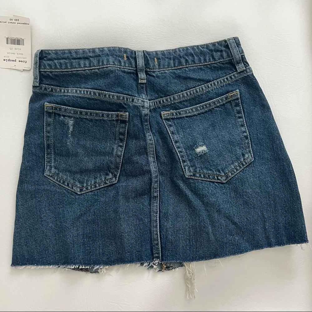 Free People Denim Skirt - Picture 3 of 4